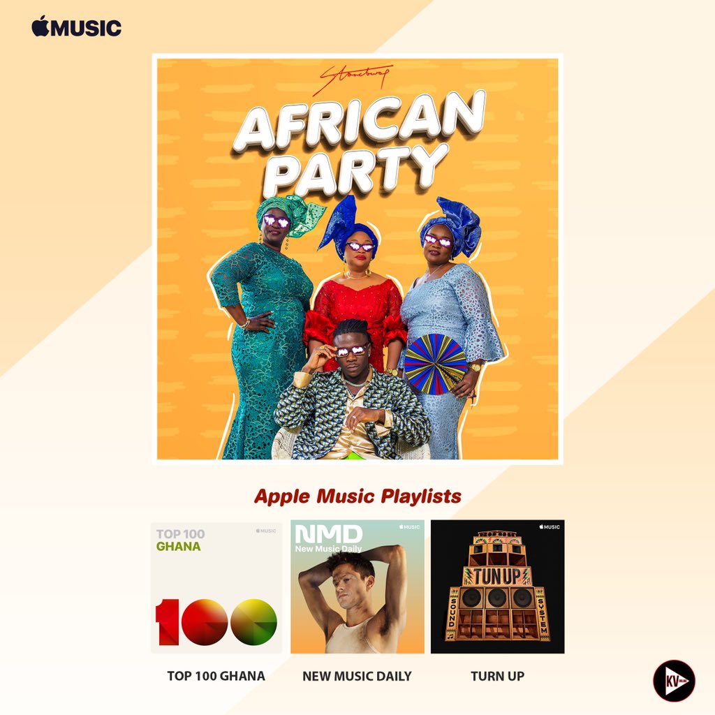 #AfricanParty & #GoodMorning available on @applemusic playlists as indicated. 

#AnlogaJunction