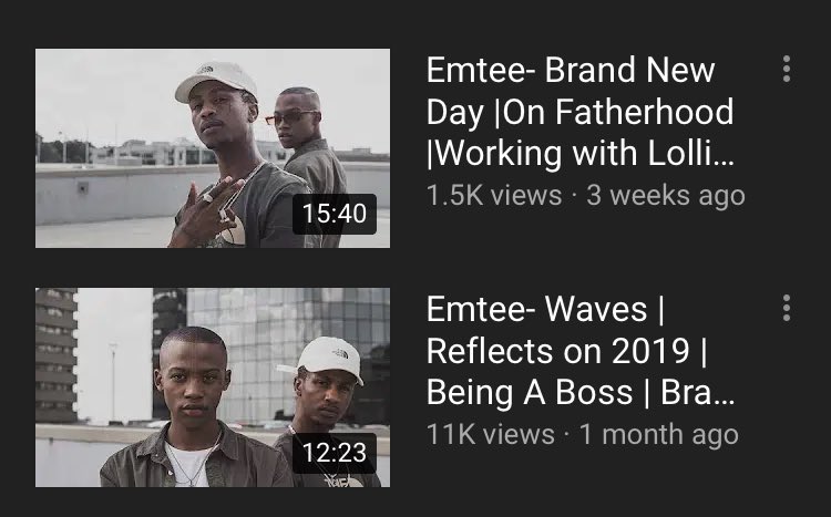 Thabile_TTO's tweet photo. @Rap_City_SA @emteethehustla_ @reece_youngking All the lies! 

Watch This Interview on what Emtee has been Up to &amp; why he decided to leave Ambitious ❗️

Part 1 &amp; 2 

Watch Here: https://t.co/HfOwtlK53c https://t.co/6z1uuCZjry