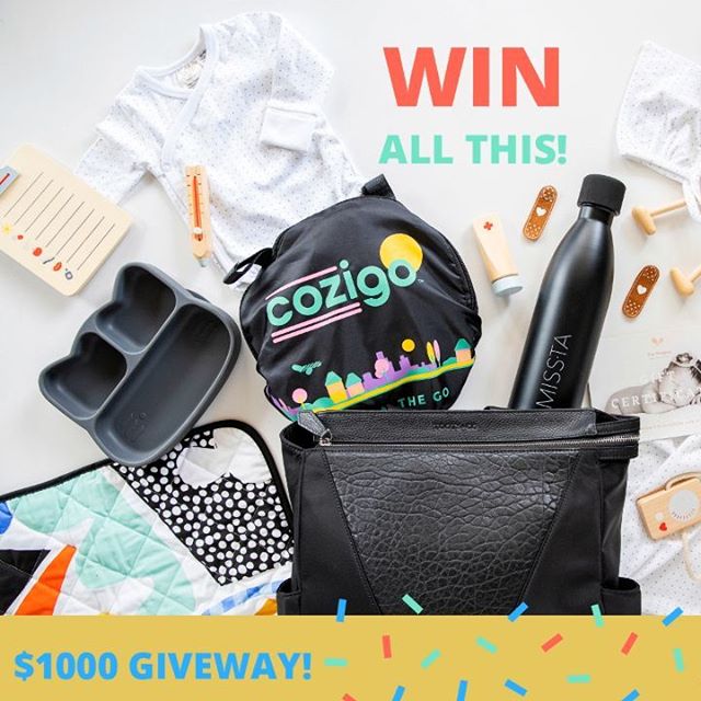 WIN! The ultimate baby bundle prize!  Valued at over $1000 🤑🤑🤑 Entering is QUICK and EASY!
1. Like this post
2. Tag a friend (each friend = one entry, tag on separate lines)
3. Follow all these fabulous accounts
tootsandco
rudienudie_designs
_cozigo
therest_
wemightbetiny
M