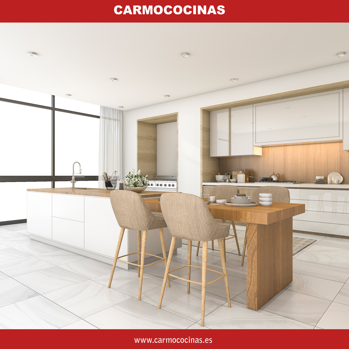 carmococinas's tweet photo. ¿Te gustaría tener una simulación de lo que va a ser tu cocina?🔝 
¡Pídenos tu cocina 3D! 👌
#cocinasevilla #diseñococinasevilla #decoracionsevilla #empresacocinasevilla https://t.co/E1uBOdKwZe