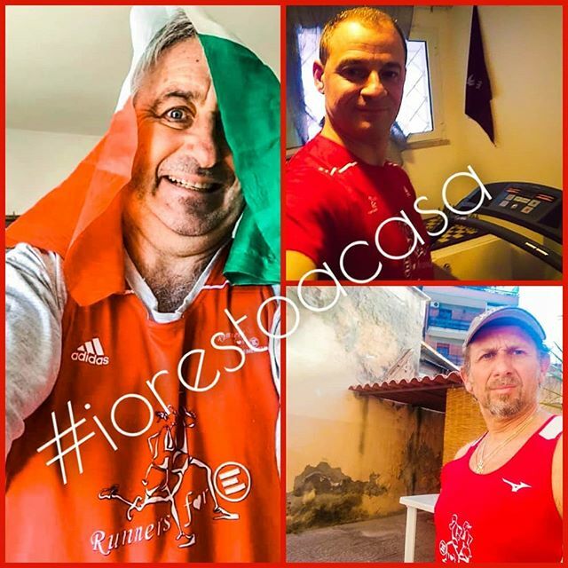 runnersfor's tweet photo. Riccardo, Daniele e Giulio di Runners for Emergency.
#iorestoacasa https://t.co/DFTl27H18Y