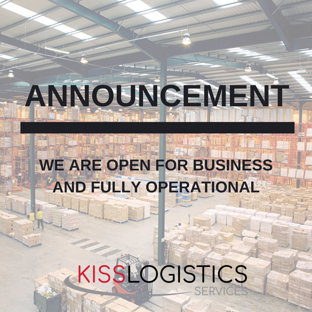 KissLogistics's tweet image. We are fully operational and have immediate warehouse space available!

Operating 24 hours a day, 7 days a week, 365 days a year, we guarantee a first class, reliable and cost-effective UK &amp;amp; European Warehousing and Distribution like no other, whenever, and wherever you need us.