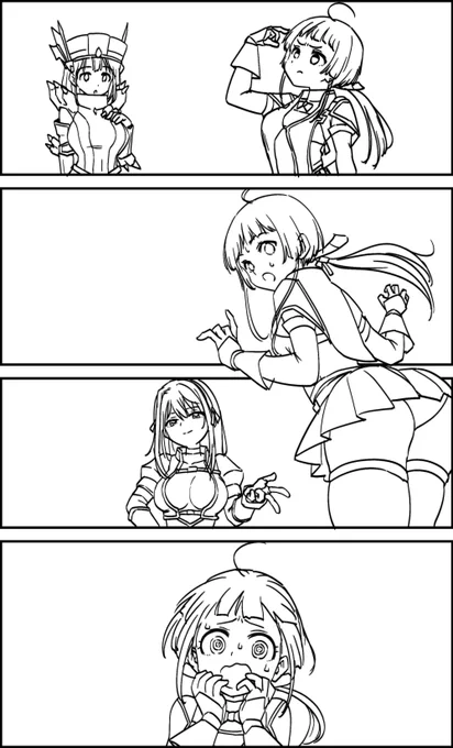 一年半前から放置されていた画像を発掘。何のネタを描こうとしていたのかまったく覚えていない・・・ 