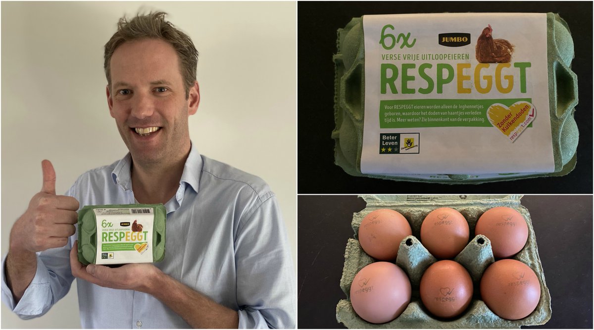 HatchTech Incubation Technology (@hatchtech) on Twitter photo Per today available at Dutch leading retailer <a href="/JumboSupermarkt/">Jumbo Supermarkten</a>: #Respeggt eggs! Joost ter Heerdt bought a first box of '#eggs without chick culling'. At HatchTech we're proud to develop the technology that makes this possible! Per today available at Dutch leading retailer <a href="/JumboSupermarkt/">Jumbo Supermarkten</a>: #Respeggt eggs! Joost ter Heerdt bought a first box of '#eggs without chick culling'. At HatchTech we're proud to develop the technology that makes this possible!