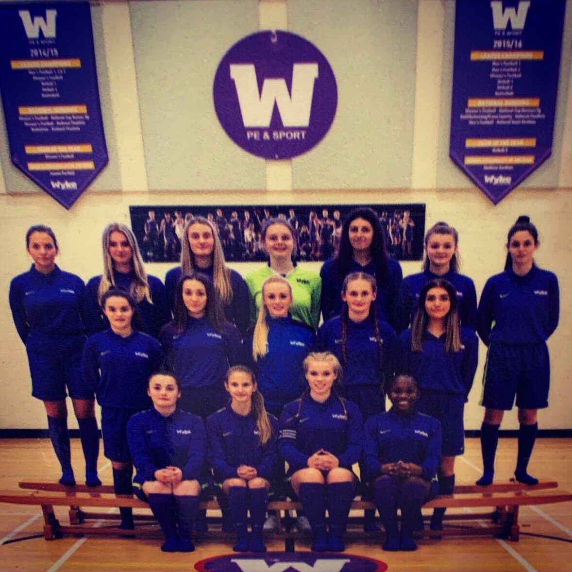 CharlotteLammi1's tweet photo. No more college football ⚽️ @wykecollegePE 
Definitely been a year to remember. Going to miss our away day bus journeys.
Just want to say a massive thank you to all the girls who turned up each week and thank you to our manager/coach @sophiestampp https://t.co/WLviHuSC97