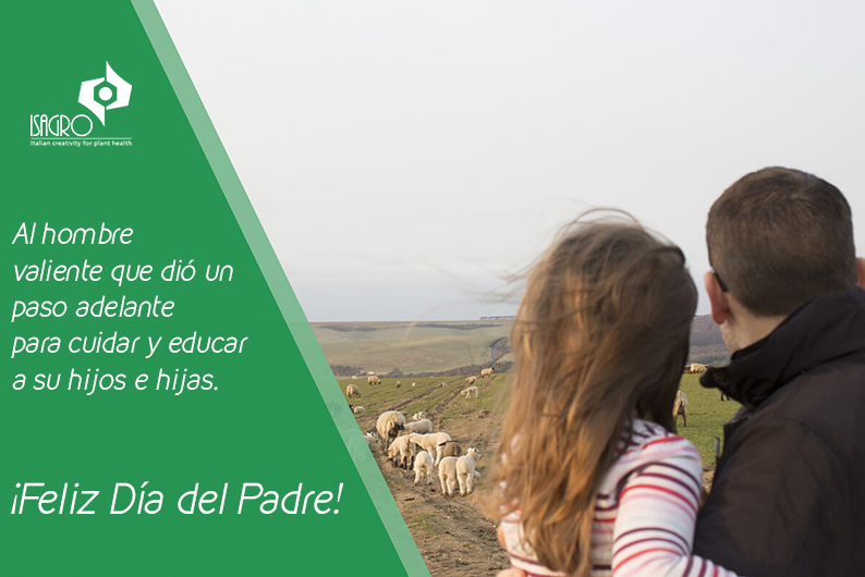 isagro_es's tweet photo. Ser #padre es la única profesión en la que primero se otorga el título y luego se cursa la carrera. ¡Feliz Día del Padre a todos! #ISAGRO #DiadelPadre https://t.co/en8AihcLf1