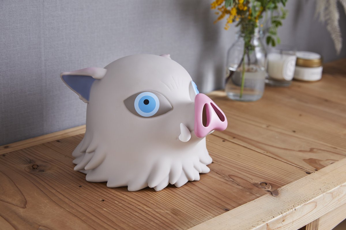 グッズ情報】 新商品「伊之助ヘッドマスコット貯金箱」が登場！3/23(月