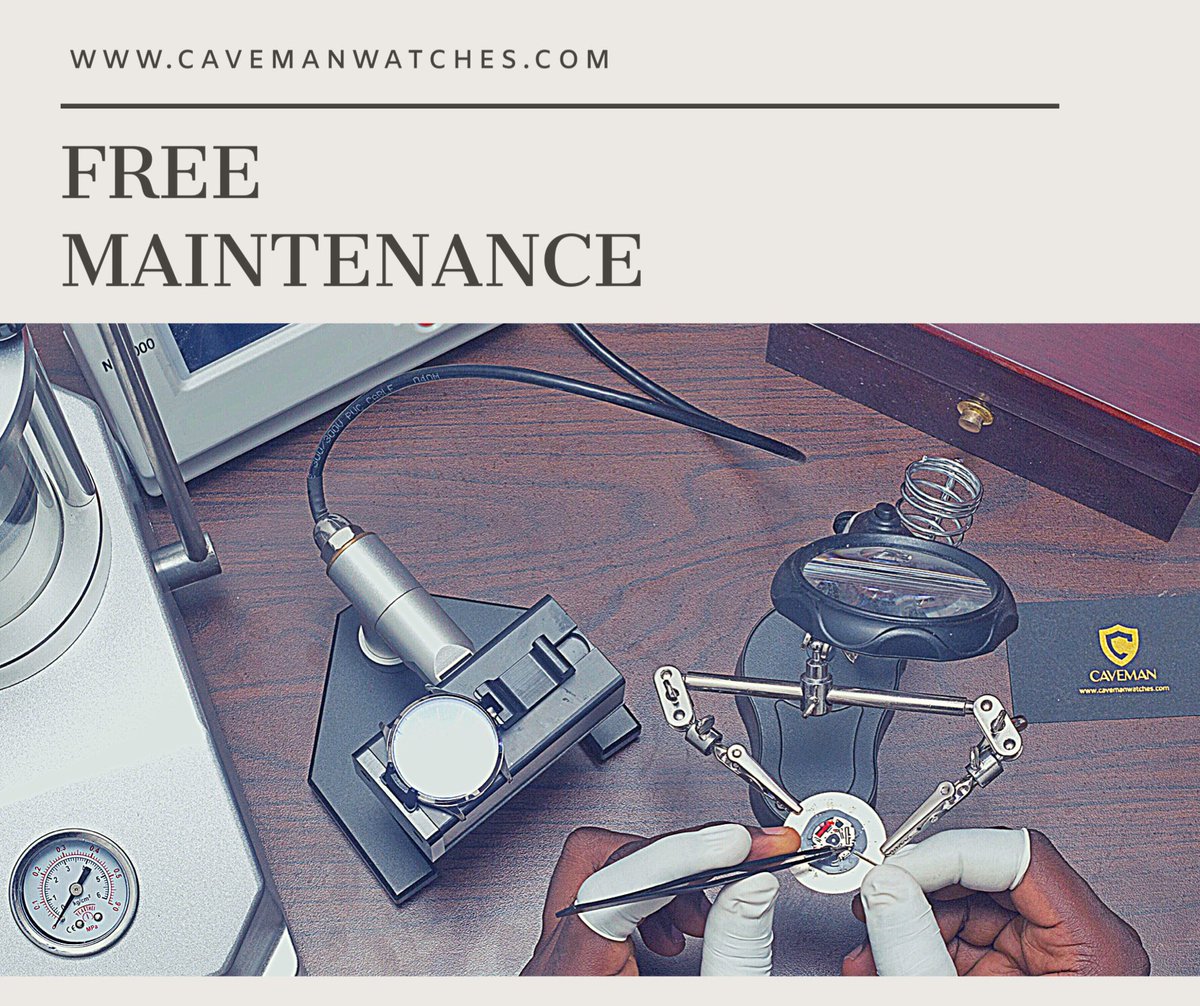 cavemanwatches's tweet photo. Need Maintenance work on your Caveman watch ? We Fix for Free !!
Contact 0557516744 for more information.
#Cavemanwatches #Freefix #BeRemembered https://t.co/BeS96se8D3