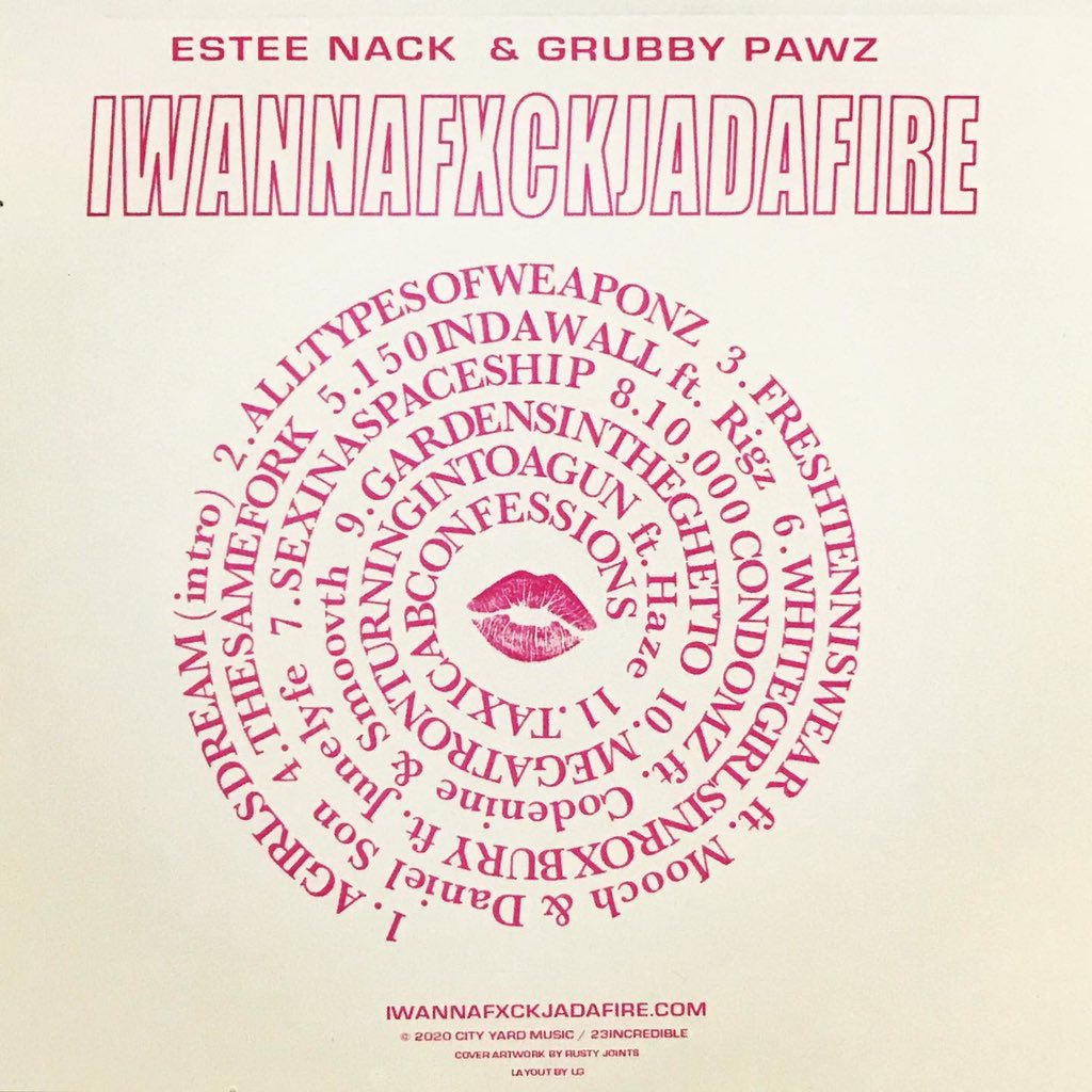 ohshitmafxxka's tweet photo. ESTEE NACK & GRUBBY PAWZ / IWANNAFXCKJADAFIRE💋💋💋
12日に注文してもう手元に来た🔥🔥爆早👍👍👍 #esteenack #grubbypaws #iwannafxckjadafire #mooch #danielson #rigz #junelyfe #codenine #smoovth #haze https://t.co/z4XZaUrRm5