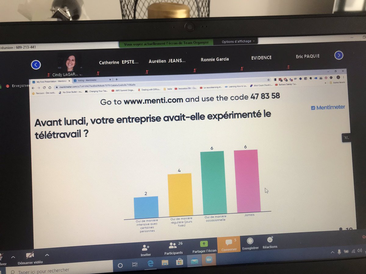Morganesimon_'s tweet photo. [ #WebinarCPME31 💻] @guiraverat de @OrganyzeFR nous présente toutes les clés pour mettre en place le #Télétravail ! ✨

#JeResteChezMoi #Webinar #CPME31 #Coronavirus  #COVID19fr https://t.co/s7yXJ1EzoK