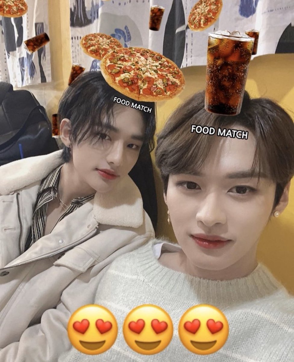 Iinomaid's tweet photo. #FOODMATCH‼️ 💢 jus hyunho tingz! da bffies r matchy ! https://t.co/9hQkRvCQPm