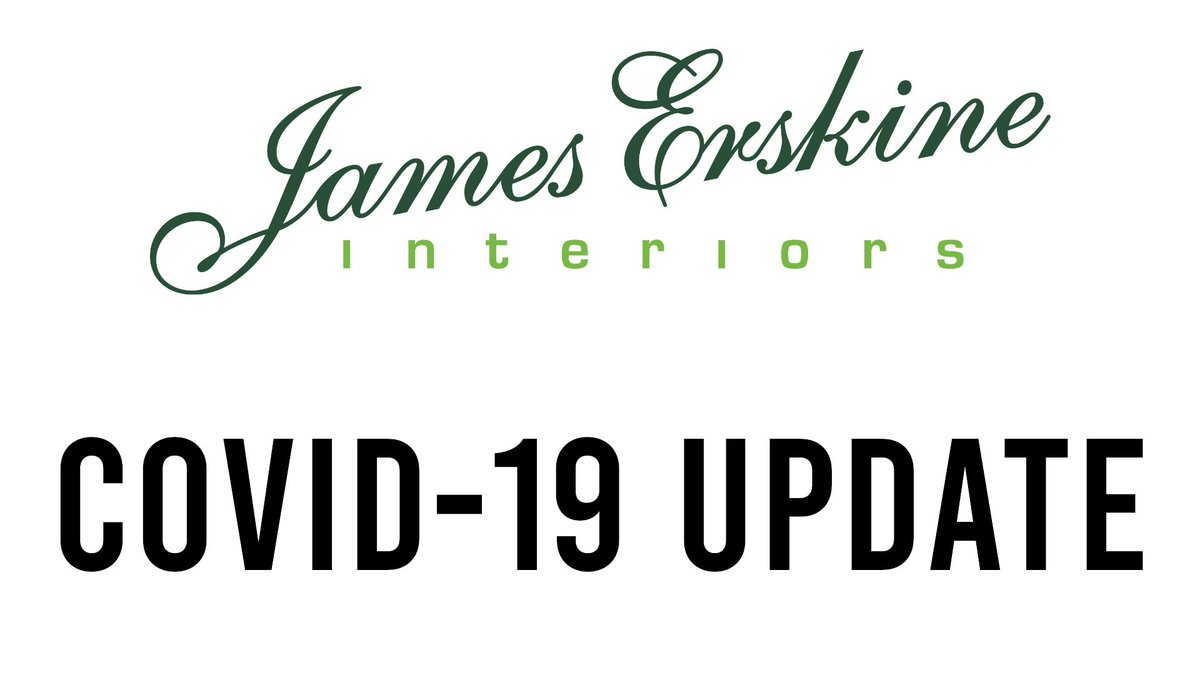 James Erskine will remain open as usual during the current COVID-19 pandemic.

Read the full post here: james-erskine.co.uk/blog/covid-19
