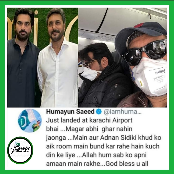 Prevention is better than cure!
#HumayunSaeed #AdnanSiddiqui #PakCelebz #CoronaVirusPakistan #Covid_19fr #celebspakistan
#CoronaVirusUpdate