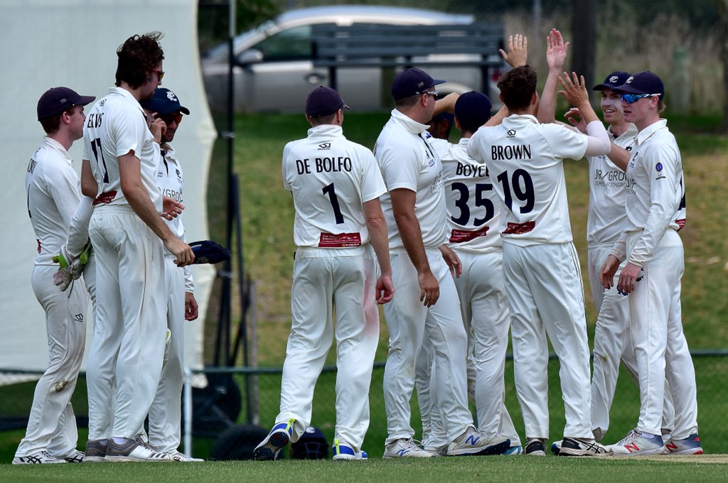 Congratulations to our Men’s 2XI who were today announced as 2XI Premiers for 2019/20.  It’s not the way you want to win but just reward for skipper Steve De Bolfo and everyone who contributed to the team throughout the season. 

#TrueBlues #WeArePrahran