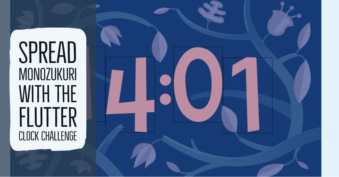 rastadidi's tweet image. @FlutterDev @flutteriodaily @FlutterComm
#Flutter #flutterclock #Flutt @Google