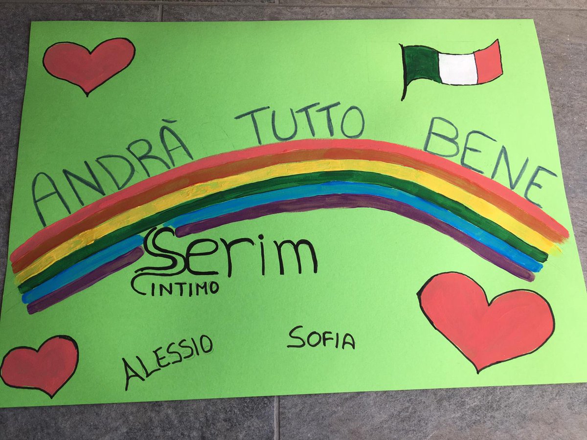 Contest "Andrà tutto bene… visto dai figli degli Artigiani"!
cuneo.confartigianato.it/andra-tutto-be…
Ecco il disegno di Alessio e Sofia, nipoti della titolare di Serim Intimo di Dogliani

#andràtuttobene #valoreartigiano #confartigianato