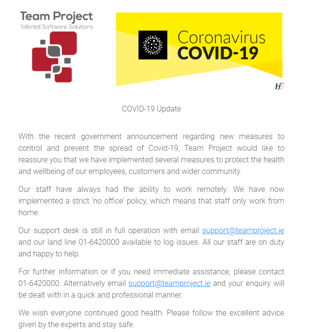 TeamProject_'s tweet photo. Support Update 19th March https://t.co/Vn3eCcVJvA