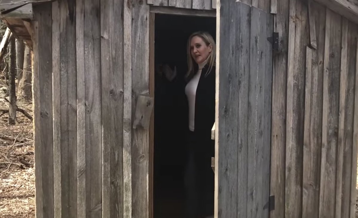 Samantha Bee has filmed a segment of 'Full Frontal' from her wood...
