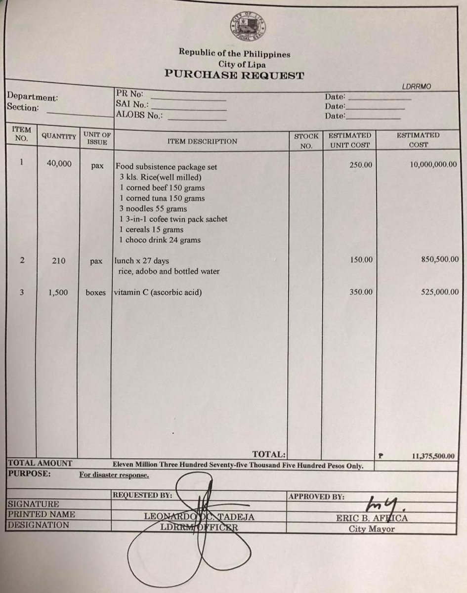anmikaela's tweet image. . @MayorAfricaEric Sana po wala nang bottled water. Napakarami pong single use plastic nyan. #NoToSingleUse