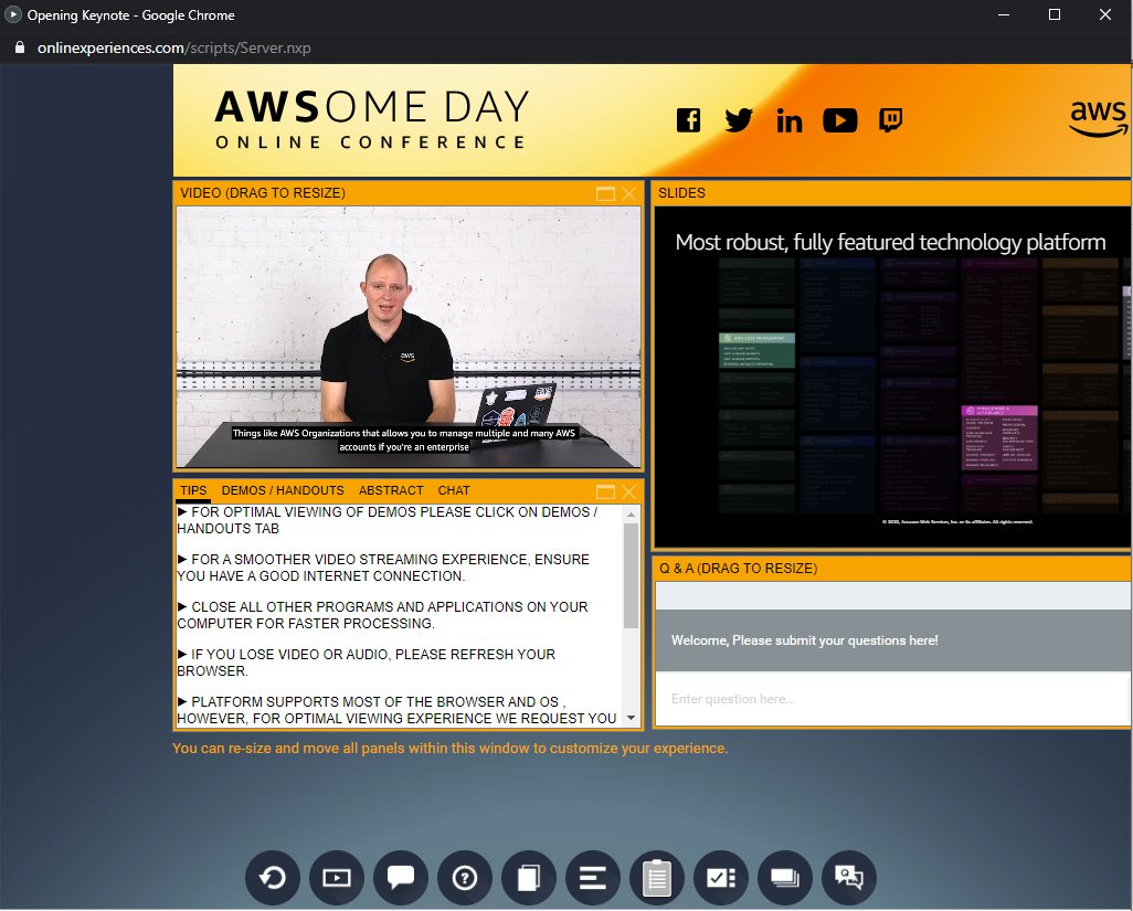 brighterir's tweet image. We're locked in (figuratively, and in some cases, literally) but enjoying the #AWS Awesome Day Online Conference, working to get the most out of our hosting infrastructure #awesomeday #conference