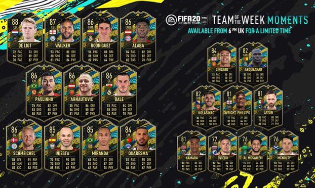 futcloud_com's tweet photo. التشكيلة الاستثنائية للأسبوع 
#FIFA20 https://t.co/fTWoMcYhYx