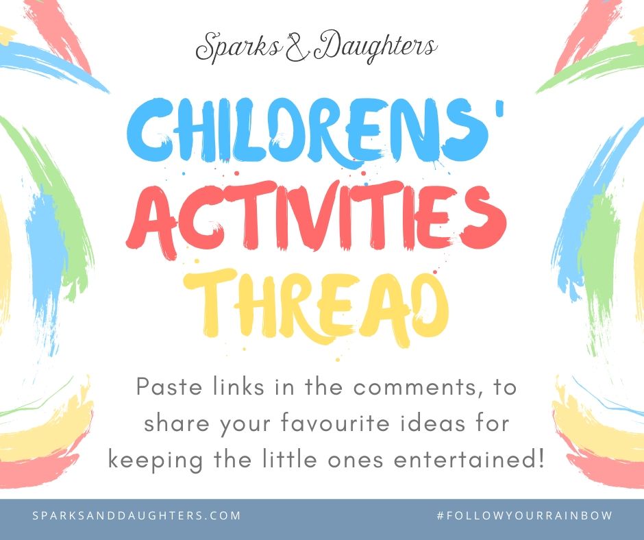 ✨Mums Supporting Mums✨ Parents are looking for ways to keep the little ones entertained. So, I thought it would be a good idea to create a thread here for you to paste links to your favourite ideas for things to do with your children at home. #ukmums #UKlockdown
