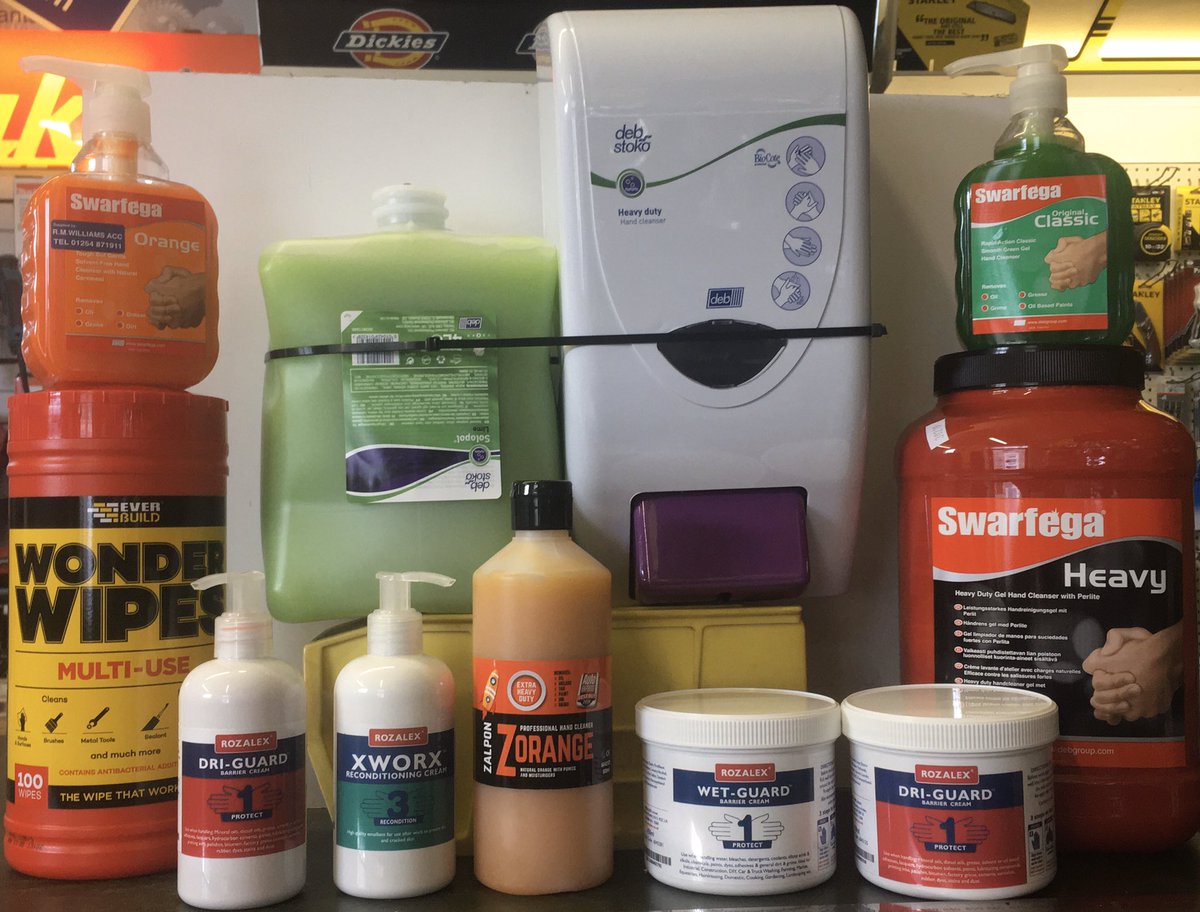 accrington_r's tweet photo. Just a sample of some of the hygiene products available at our Engineering and Industrial supplies business R M Williams (Accrington). We can currently offer next day local delivery in Lancashire on all products. Just give us a call if we can help.
01254 871911 https://t.co/OjsLRLPqdj