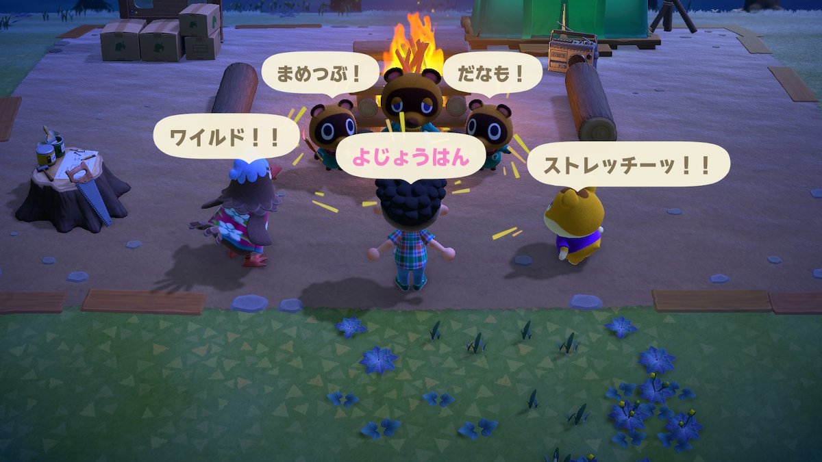 ほねかわ 朗報 四畳半島 島民の圧倒的支持により爆誕 どうぶつの森 Animalcrossing Acnh Nintendoswitch