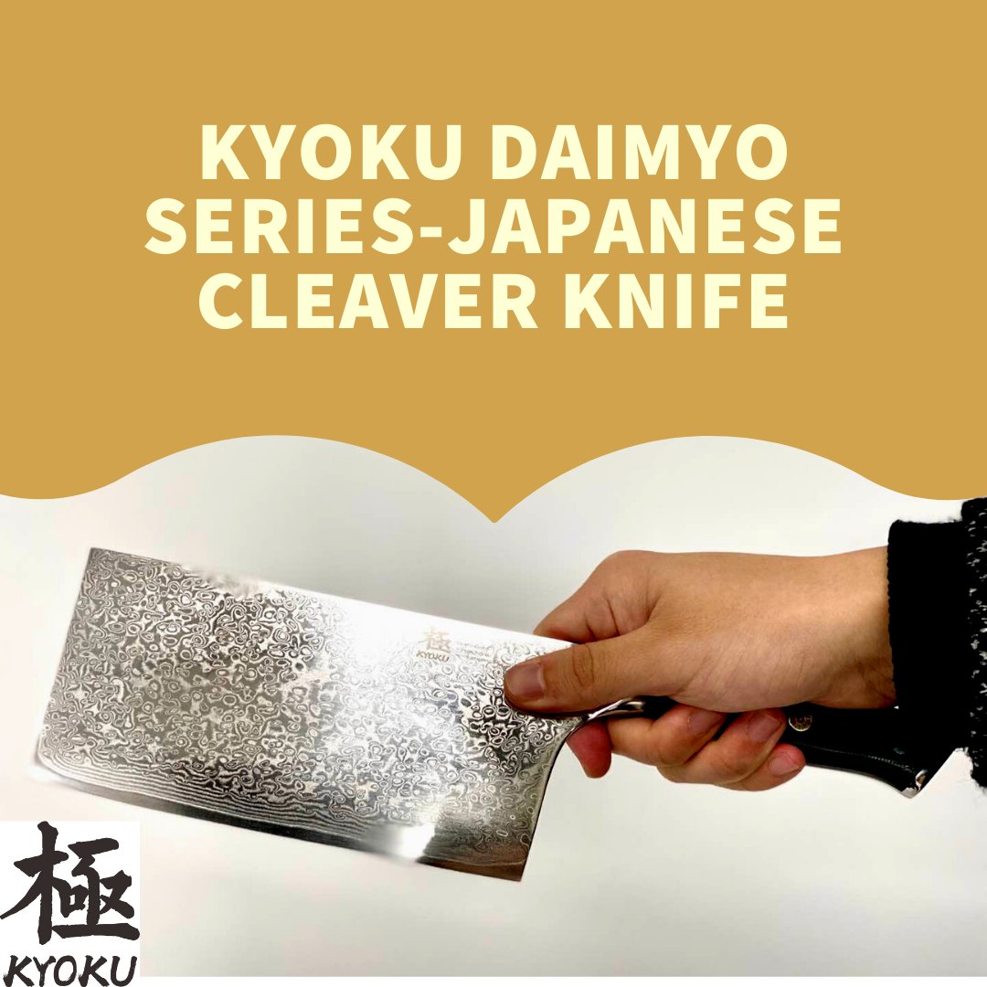 Kyoku Japanese Cleaver Knives | Samurai Series | Kyoku Knives
