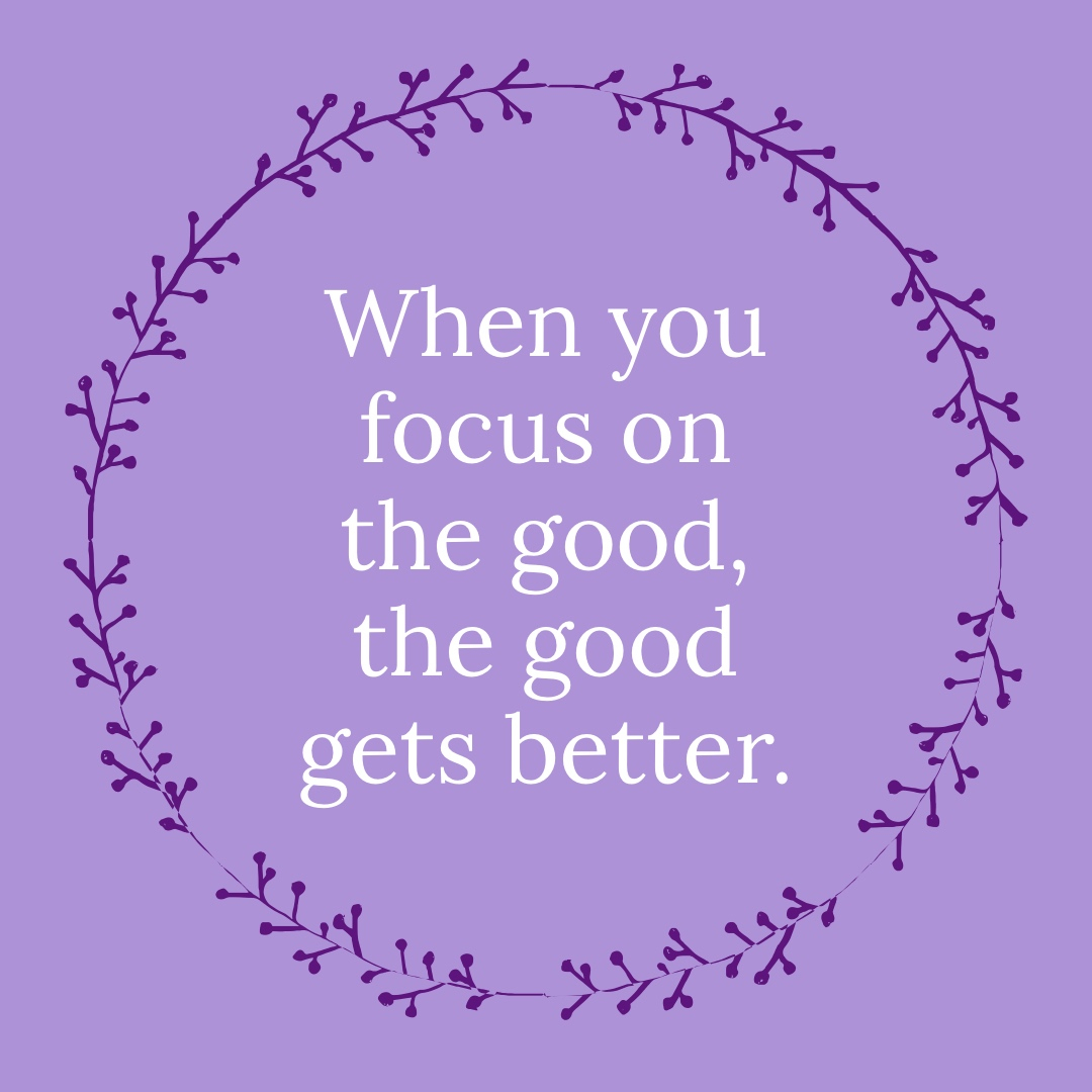 We know that there is a lot going on right now. We’re trying our best to focus on the good. Let’s keep our minds and body healthy. #focusonthegood #staypositive #mentalhealth #staystrong #stayfocused