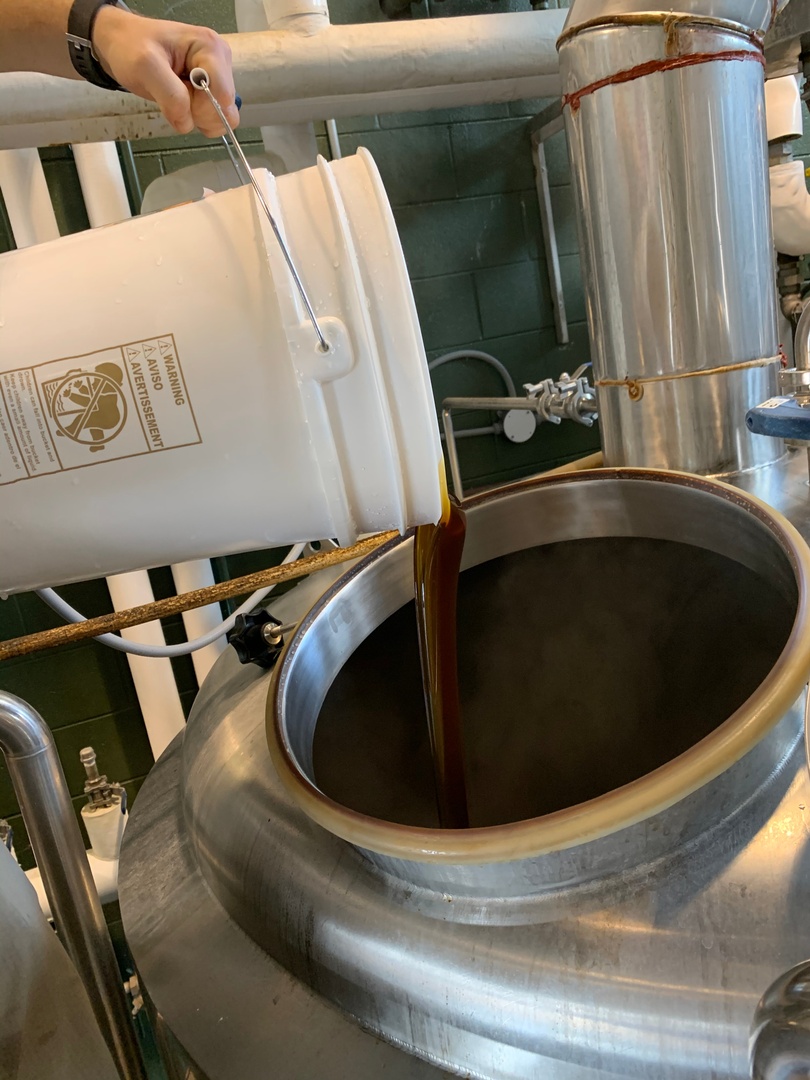 Look at all that honey! BEEr is in the fermenter getting ready for its annual debut! Despite the taproom being closed, we will still be releasing this delicious ode to Spring on Saturday, April 4th. Stay tuned. We have some surprises up our sleeve. #RVAbeer #VAbeer