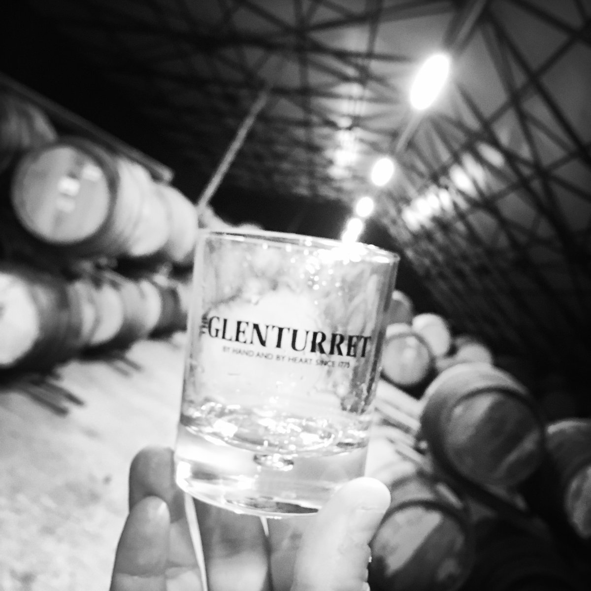 whisky_jamie's tweet photo. What a wonderful treat for the senses the @DrinkGlenturret warehouses are! The smell is tremendous #ThrowbackThursday to last year when I did my very first brand promo film!. #lovemyjob #Glenturret #whiskywarehouse #caskscaskscasks https://t.co/PZQBgB07Qa