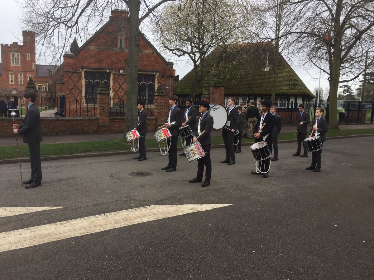 LGSHead's tweet photo. Corps of Drums ready https://t.co/A1e57FEhtf