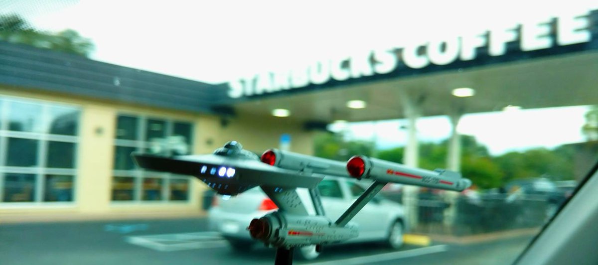 WhiskeyBearCave's tweet image. Boldly Going... Star Trek + Coffee = Happy Nerd Dad!!!! 🤓🖖👍 ☕️ @StarTrek @Starbucks #nerdcoffee #StarTrek #startrektoy #startrekahip