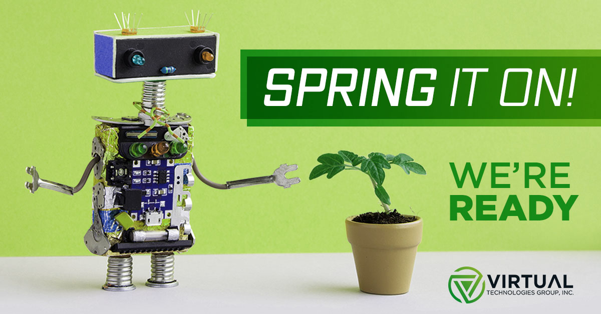 VTG_US's tweet photo. Today is the official #FirstDayofSpring!

No matter your #IT or #tech problems, we’re ready to help! Contact us today to get started.

#SpringEquinox
https://t.co/yzqZNlLUGy https://t.co/3Oa3nhKVJo