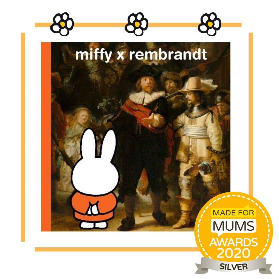 highlightpr's tweet photo. Delighted to announce that @Miffy_UK  has won silver in the @madeformums Awards for 'miffy x rembrandt', a sweet book which explores the similarities between Miffy's creator, Dick Bruna, and late artist Rembrandt. #MadeForMumsAwards2020 https://t.co/ag5zhHOCrU