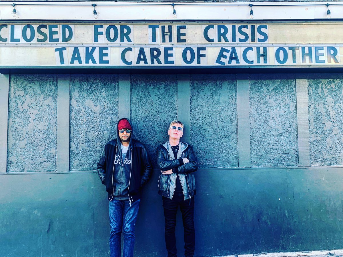 Blitz Vega (@blitzvegamusic) on Twitter photo Outside one of our favourite LA venues <a href="/TheSatelliteLA/">The Satellite</a> Sad to see this all over the world right now but we love the message.
Stay safe, take care of each another, be wise & stay strong ❤️
#AndyRourke & #KAV, #BlitzVega Outside one of our favourite LA venues <a href="/TheSatelliteLA/">The Satellite</a> Sad to see this all over the world right now but we love the message.
Stay safe, take care of each another, be wise & stay strong ❤️
#AndyRourke & #KAV, #BlitzVega