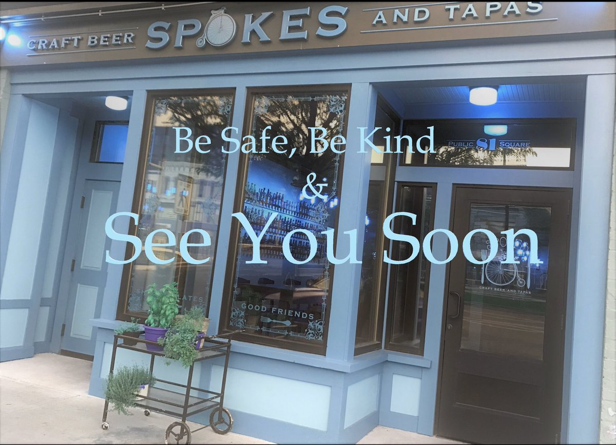 To Our Spokes Family,
During this extraordinary time, we have made the decision to close our door for a bit and ride out the storm. 
Please continue to support your local businesses.
Be safe, be kind and see you soon