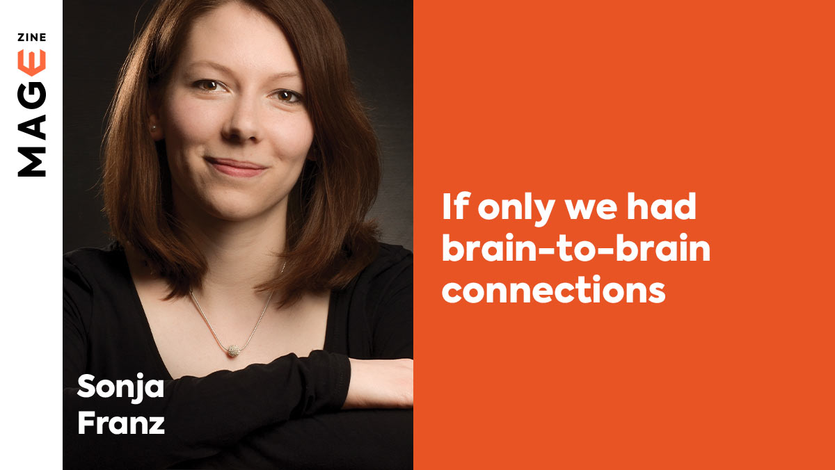 Meet #Magezine author. <a href="/sonjarierr/">Sonja Franz</a>, everyone! 👏

She works at integer_net, and she was awarded as a Magento Master in 2017, 2018 and 2019. 🚀

She wrote a piece about communication, and how often we, people, struggle with it. Read the full article: magezine.co