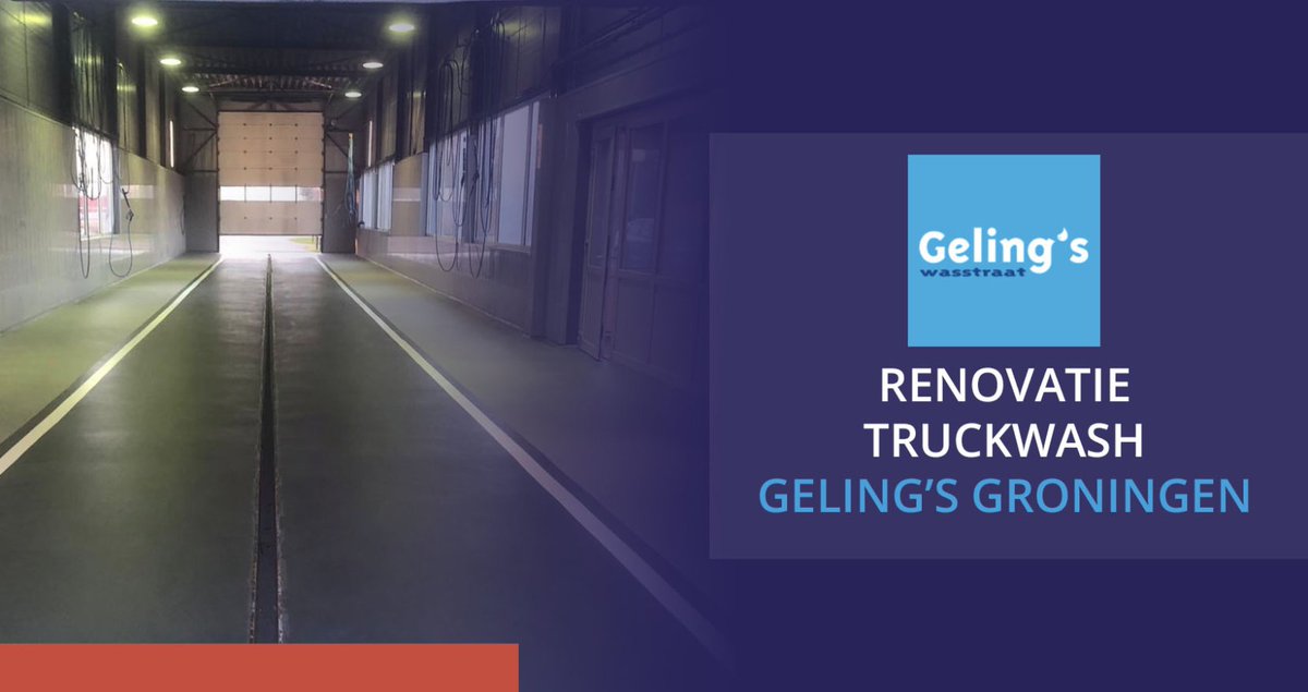 Samen met Huijbregts Floorsystems en ACT BV wasinstallaties mochten we Truckwash Geling in Groningen een volledige metamorfose geven. Het resultaat? Een truckwash waar je nu graag nog een rondje doet! cleanpanel.nl/2020/03/renova… #truckwash #carwash