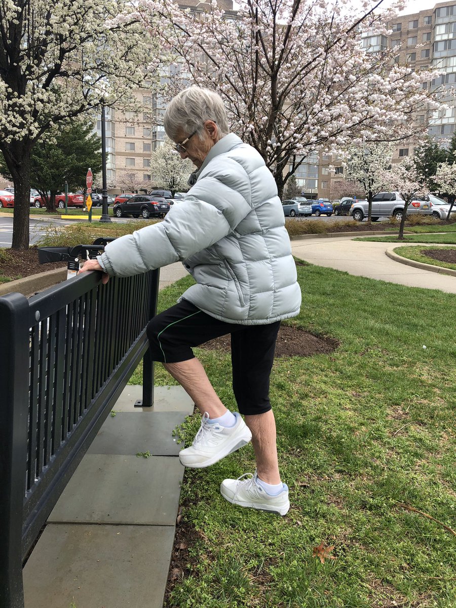 DrAlinaPT's tweet photo. If you or family/friends are older adults and staying at home, email me at alina@dralinapt.com or call/text my cell 540-931-3037 on ways to keep moving and stay connected. Exercise and Socialization is crucial! ❤️🙏🏻 https://t.co/P9xNTRQjq8
