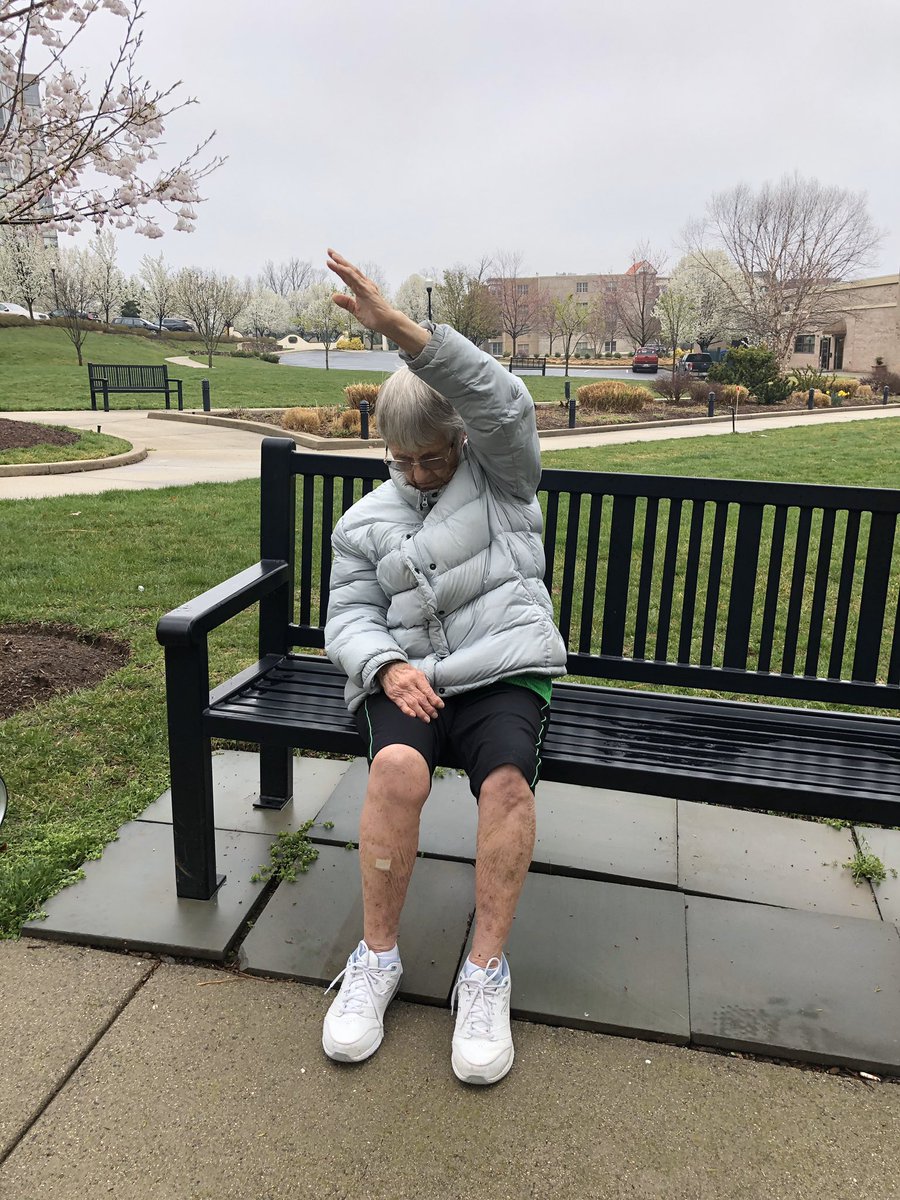 DrAlinaPT's tweet photo. If you or family/friends are older adults and staying at home, email me at alina@dralinapt.com or call/text my cell 540-931-3037 on ways to keep moving and stay connected. Exercise and Socialization is crucial! ❤️🙏🏻 https://t.co/P9xNTRQjq8