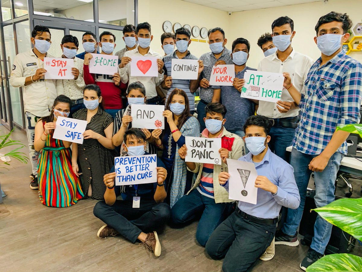 cvinfotech's tweet photo. You don't have to go to office to stay https://t.co/NviIg6jNmZ from home can also be productive if one is dedicated towards his work.Due to #COVID-19 CV Infotech has also started work from home for better precautions and #safety. https://t.co/B7ue3Zu05R