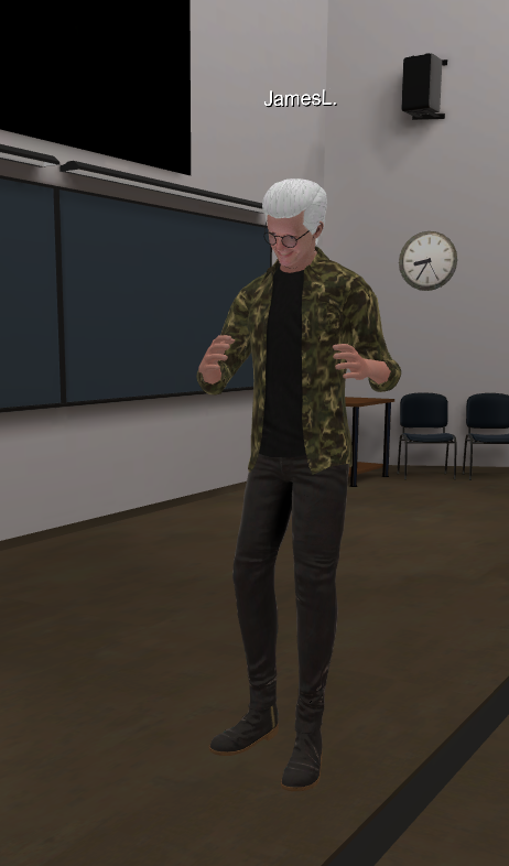 theXRman's tweet photo. James, great to meet you in #V2EC here's your avatar @MagicMan48 #Engage https://t.co/7Ni2gygSO7