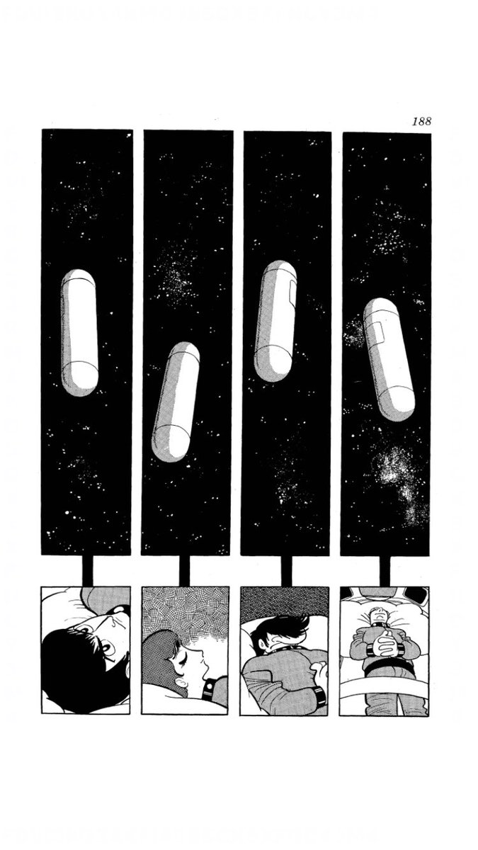宇宙編のコマ割とか画面構成まじで神業すぎるだろ……どうやったらこんなの思いつくの 