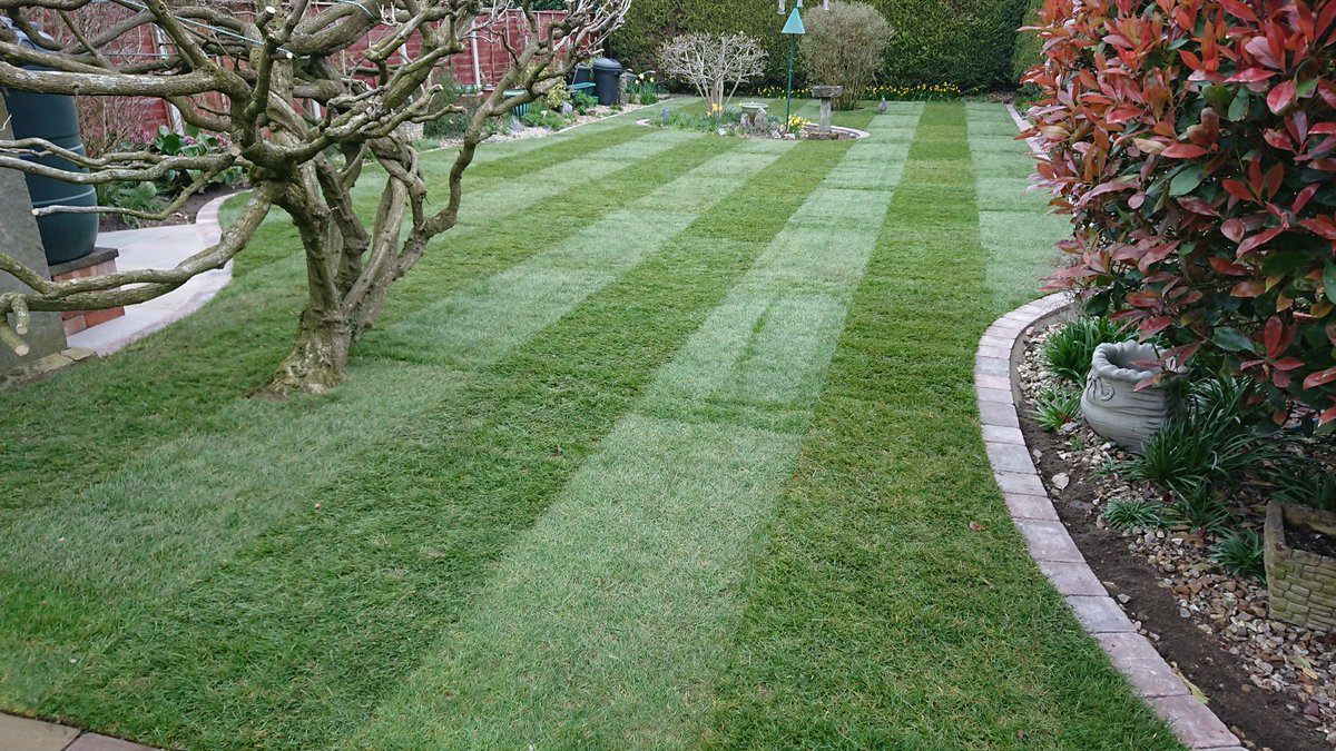 GandJLandscapes's tweet photo. New lawn laid today and project nearly finished 😊 Looking very much like @mrssarahhickman CAD design 👌#Nottingham #Landscaping #gardendesign #Creatingyourperfectspace https://t.co/ACv8ewCRCD https://t.co/6p0tuwsmo1 https://t.co/7HfXJGF35B