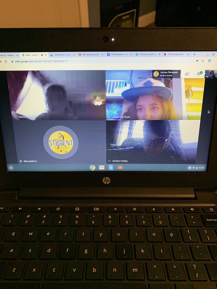 Missing my kids, but happy I could see some of them today! Even got to see <a href="/MsKimberlyVolz/">Kimberly Volz</a> and <a href="/MrsJVMiller/">Jennifer Miller</a> and meet a lot of pets!! Let’s keep the Google Meets going! @WestMilfordSupt