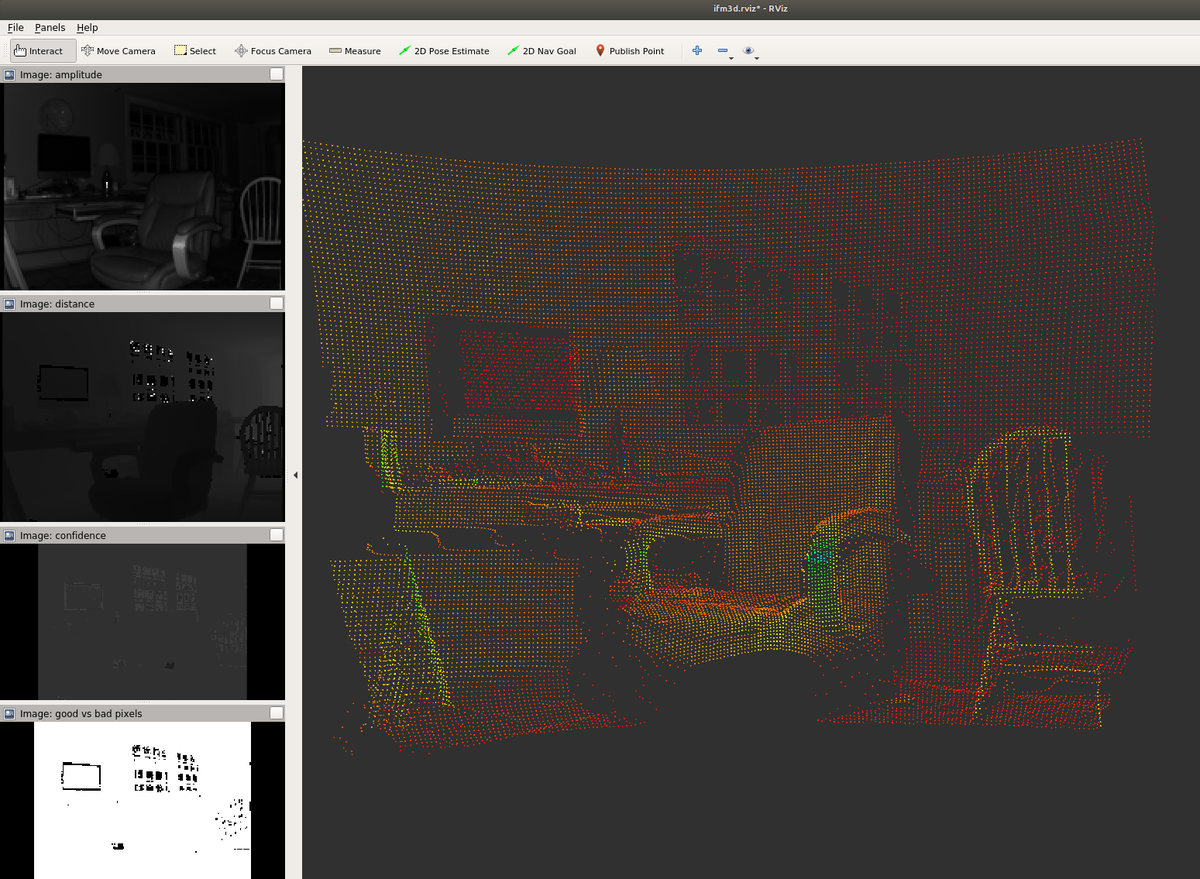 theseankelly's tweet photo. Interested in using an @ifm_USA O3D/O3X industrial ToF 3D camera in ROS? Our driver is now a part of the ROS distribution for melodic/kinetic! #GoROS #PhillyRobotics
$ sudo apt install -y ros-melodic-ifm3d
https://t.co/i1hnbYKqyF https://t.co/blBGBoJTz9