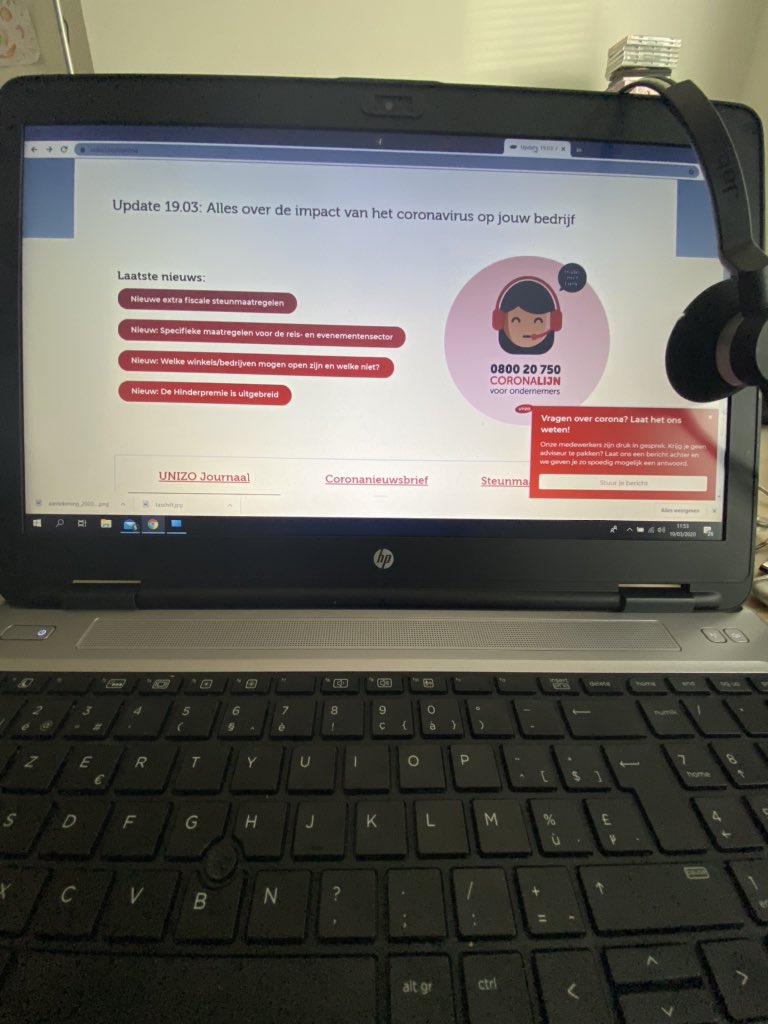YvesSteyaert's tweet photo. Trots om mijn steentje te kunnen bijdragen om vragen van ondernemers te beantwoorden over de #coronamaatregelen #hinderpremie etc ... #UNIZO #Coronalijn #ondernemerstegencorona keep going !! UNIZO is er voor alle #ondernemers https://t.co/ruhHA7zLST https://t.co/dQ0jN8XfGe