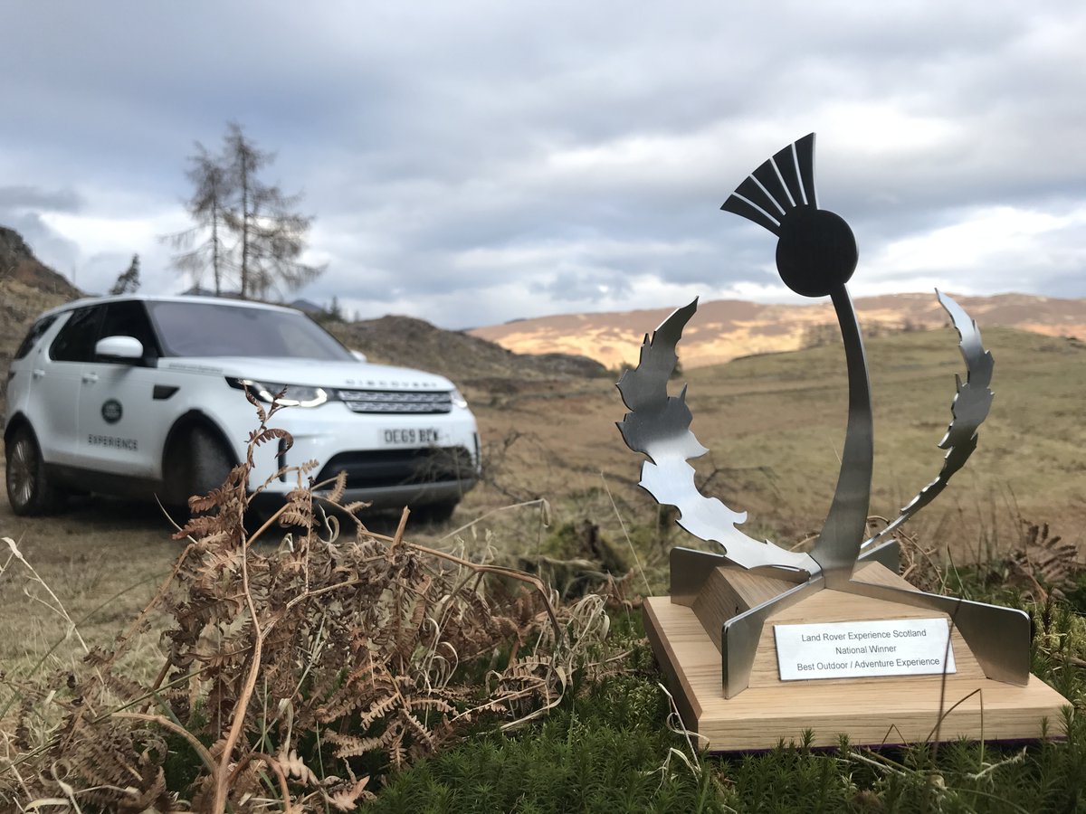 YoungOffRoader's tweet photo. On Friday night our sister company WON the National @VisitScotland #ThistleAward as the Best Outdoor/Adventure Experience in Scotland! Thank you to all our staff, guests and partners for helping us achieve this amazing award😀

 #winnerwinner https://t.co/YXDShqCbta